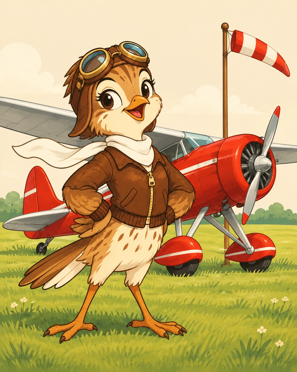 Aviatrix Lark, fictional guide in Amelia Earhart’s World