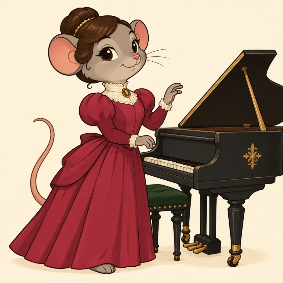Minuet, fictional guide in Clara Schumann’s World